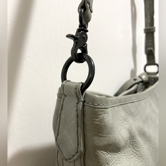 Frye Fern Green Leather Melissa Small Hobo - Picture 9 of 11